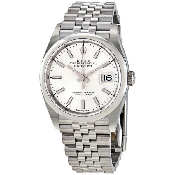 Rolex Datejust 36 Silver Dial Watch Rolex Datejust 36 Silver Dial Watch
