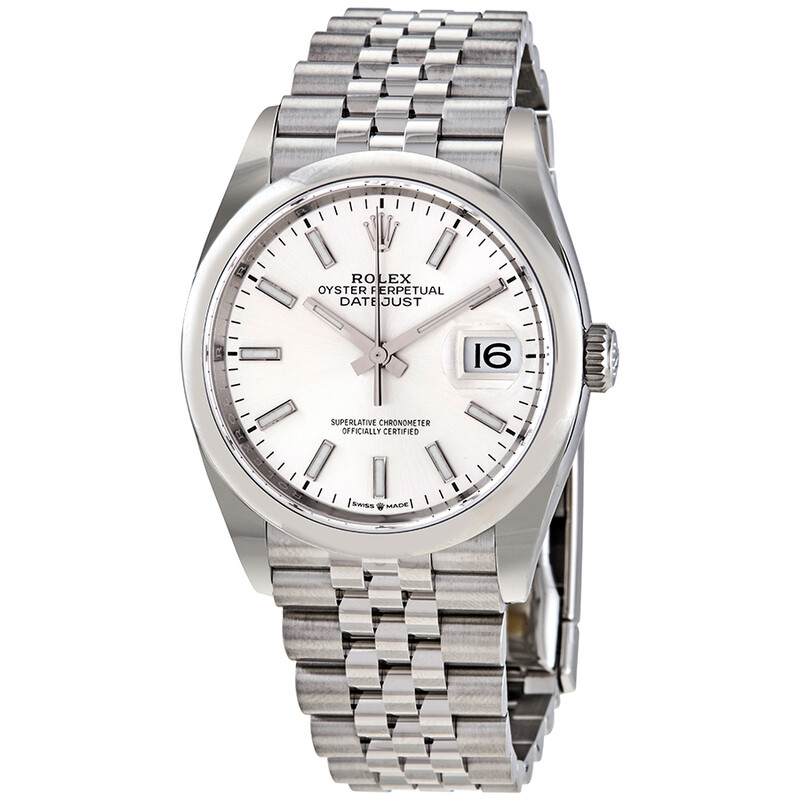 Rolex Datejust 36 Silver Dial Watch Rolex Datejust 36 Silver Dial Watch
