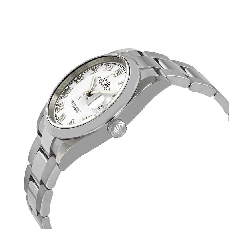 Rolex Datejust 36 Automatic White Dial Oyster Watch Rolex Datejust 36 Automatic White Dial Oyster Watch