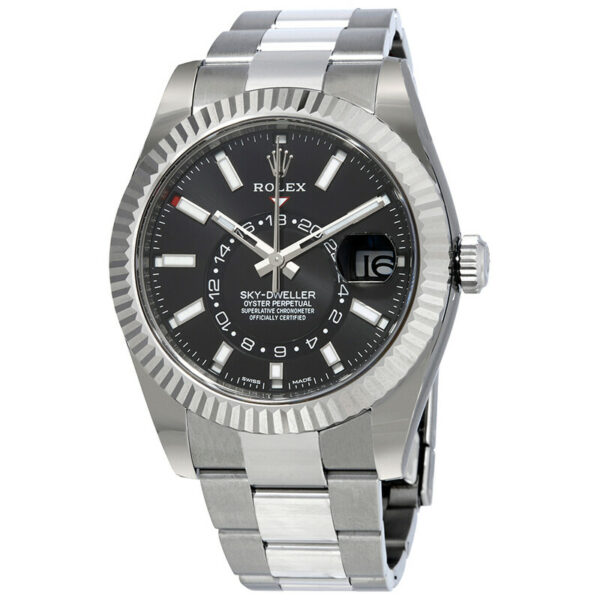 Rolex Sky-Dweller Black Dial Automatic Watch