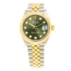 Rolex Datejust 31 Olive Green Diamond Dial Automatic Watch