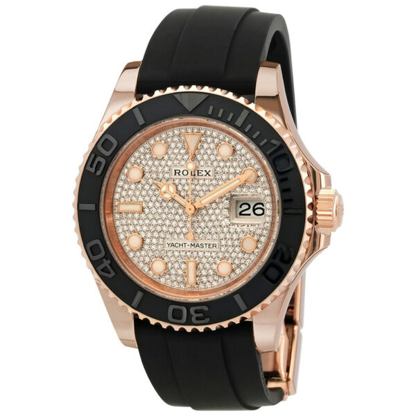 Rolex Yacht-Master Diamond Pave Dial Watch