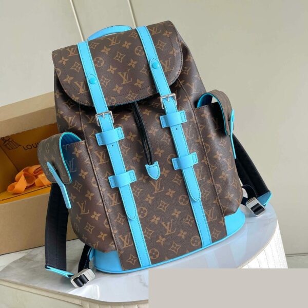 LV Christopher MM Monogram Blue KK03750