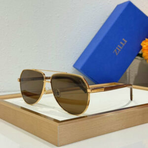 Zilli Luxury Metal Aviator Sunglasses 605160000-1 3 6c5d85f9 result