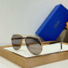 Zilli Luxury Metal Aviator Sunglasses 605160000