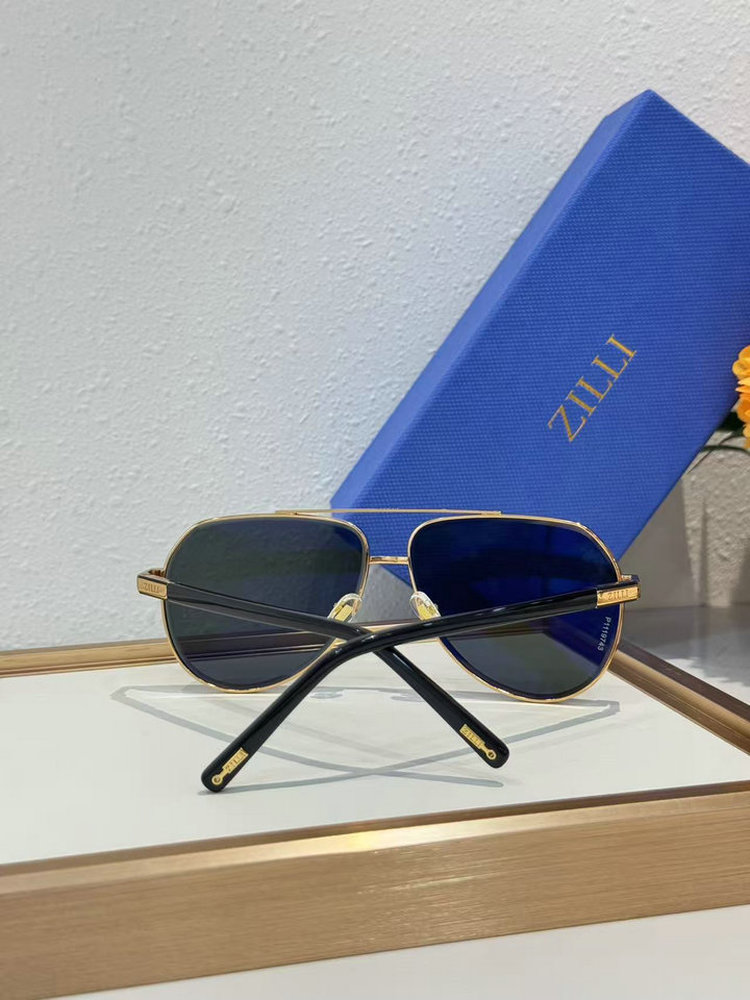 Zilli Luxury Metal Aviator Sunglasses 605160000 Zilli Luxury Metal Aviator Sunglasses 605160000