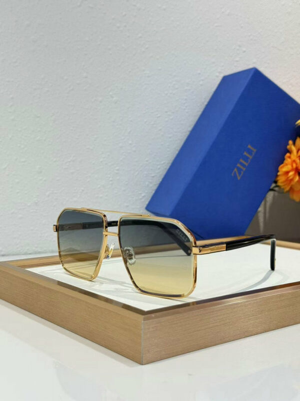 Zilli Oversized Square Aviator Sunglasses 605160000
