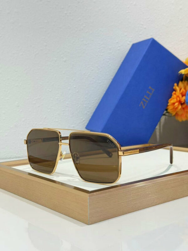 Zilli Oversized Square Aviator Sunglasses 605160000