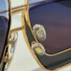 Zilli Oversized Square Aviator Sunglasses 605160000