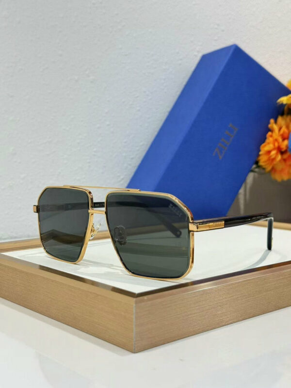 Zilli Oversized Square Aviator Sunglasses 605160000