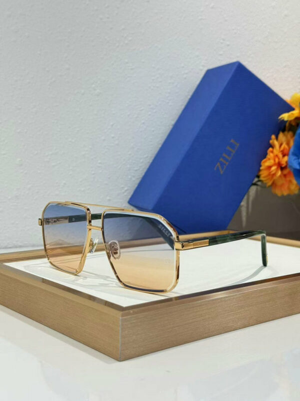 Zilli Oversized Square Aviator Sunglasses 605160000