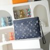 LV Pochette Voyage MM Monogram Ink Navy Blue Clutch Bag 28913 LV Pochette Voyage MM Monogram Ink Navy Blue Clutch Bag 28913