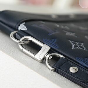 LV Pochette Voyage MM Monogram Ink Navy Blue Clutch Bag 28913 2 1f34d728