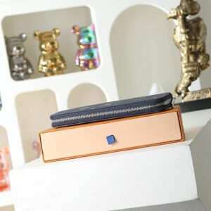 LV Zippy Wallet Monogram Shadow Navy Blue 28777 8 e92be8e0