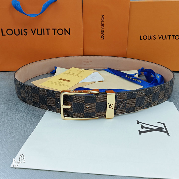 LV Logo Belt 605260140 LV Logo Belt 605260140