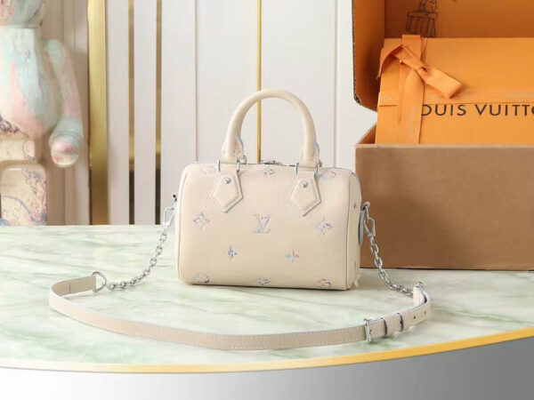 LV Speedy Bandoulière 20 Monogram Empreinte Leather Bag
