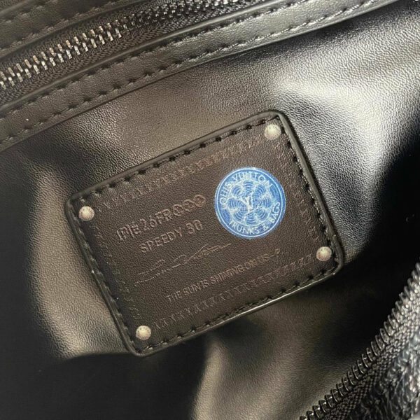 LV Speedy Soft 30 Monogram Eclipse Canvas Bag M13344-M40391 BC