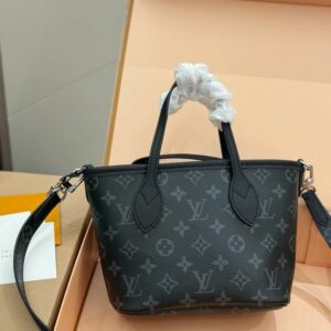 LV Neverfull Bandoulière Inside Out BB Monogram Eclipse LV267302 QA