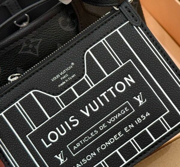 LV Neverfull Bandoulière Inside Out BB Monogram Eclipse LV267302 QA