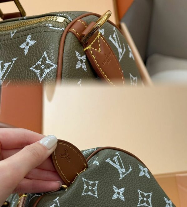 LV Speedy P9 Bandoulière 25 Monogram Canvas Khaki LV267301 QA