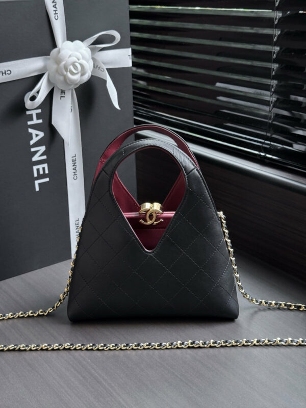 CN Mini Hobo Flap Bag with Top Handle AS6392 BC CN Mini Hobo Flap Bag with Top Handle AS6392 BC