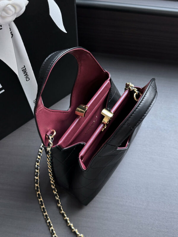 CN Mini Hobo Flap Bag with Top Handle AS6392 BC CN Mini Hobo Flap Bag with Top Handle AS6392 BC
