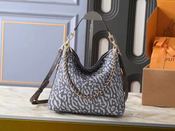 LV Multipass Bag Monogram Jacquard Denim