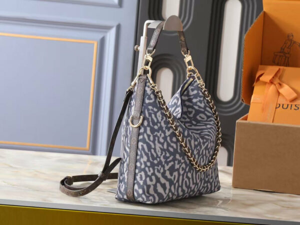 LV Multipass Bag Monogram Jacquard Denim