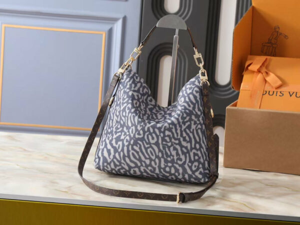 LV Multipass Bag Monogram Jacquard Denim