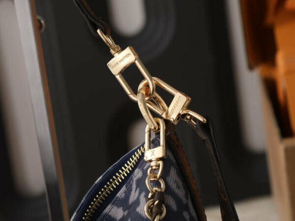 LV Multipass Bag Monogram Jacquard Denim