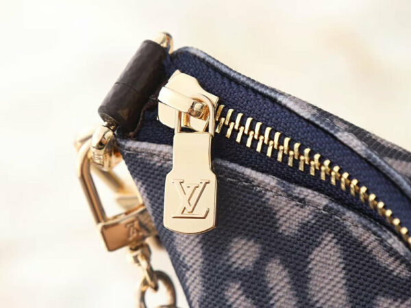 LV Multipass Bag Monogram Jacquard Denim