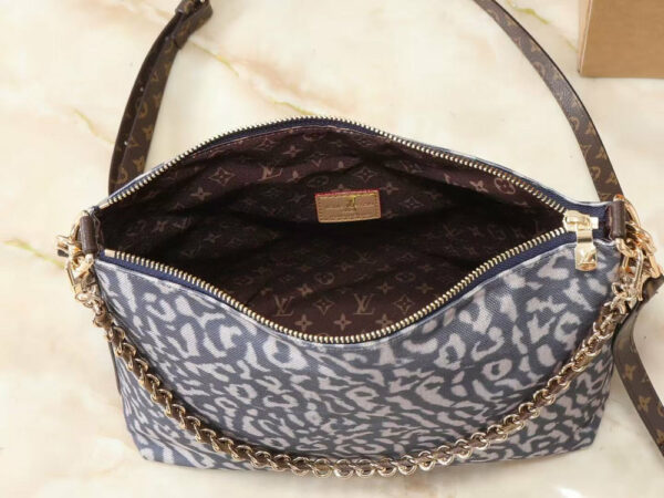 LV Multipass Bag Monogram Jacquard Denim